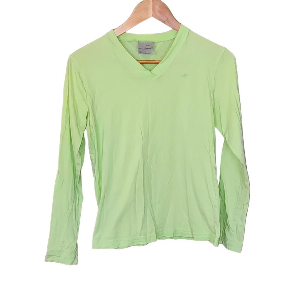 ✨️ Nike Long Sleeve‎ Green Top Size Medium